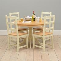 Winchester Painted Round Table and 4 Chairs