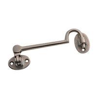 Wickes Cabin Hook Satin Nickel Finish 150mm