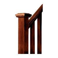 wickes contemporary hemlock newel post cap