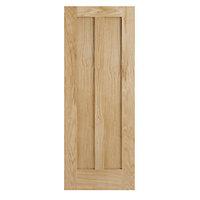 Wickes Hitchin Internal Oak Veneer Door 2 Panel 1981x610mm