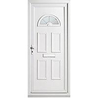 Wickes Carolina Pre-hung Upvc Front Door Set 2085 x 920mm Right Hand Hung