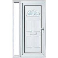 wickes carolina 1 sidelight upvc door set 2085 x 1220mm left hand hung