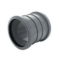 Wickes 110mm Grey Soil Pipe Slip Coupling