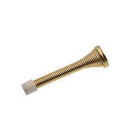 wickes spring door stop brass effect pk2