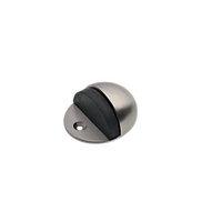 wickes floor mounted oval door stop satin nickel 44mm