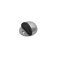 wickes floor mounted oval door stop aluminium 44mm