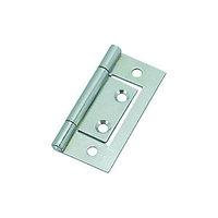 Wickes Flush Hinge Zinc Plated 51mm 2 Pack
