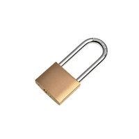 Wickes Padlock Long Shackle Brass 40mm