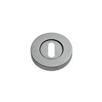 Wickes Keyhole Escutcheon Stainless Steel