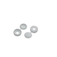 Wickes White Plastic Screw Cover Caps Pack 100