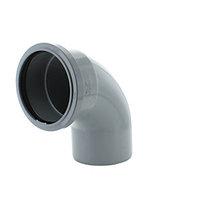 Wickes 110mm Grey Soil Pipe 92.5 Deg Bend