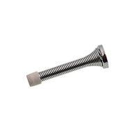 Wickes Spring Door Stop Chrome Plated PK2