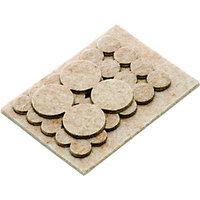 Wickes Assorted Heavy Duty Self Adhesive Felt Pads Pack 31
