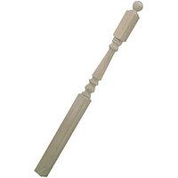 wickes traditional hemlock newel post 1480mm