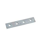 Wickes Mending Plate Zinc Plated 76mm Pack 20