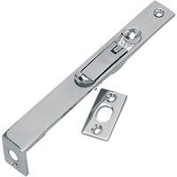 Wickes Lever Action Flush Bolt Chrome Plated 152mm