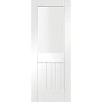 Wickes Suffolk Internal Cottage Glazed Door White Primed 6 Panel 1981 x 838mm