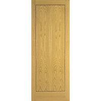 Wickes Gibson Internal Oak Veneer Door Flushed 1 Panel 1981x686mm