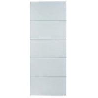 wickes halifax internal moulded door white primed 5 panel 1981x610mm