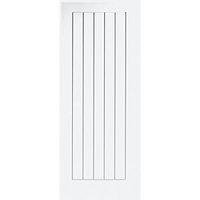 wickes geneva internal cottage fire door white grained moulded 5 panel ...