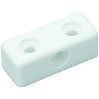 wickes white plastic fixit block pack 24