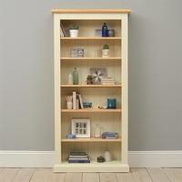 winchester painted tall wide bookcase