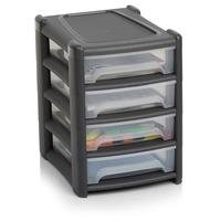 Wilko 4 Drawer Unit Slim