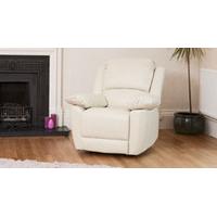 Wilton reclining armchair cream