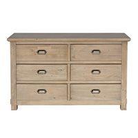 willis gambier west coast rustic wide chest of drawers