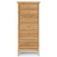 willis gambier spirit tall oak chest of drawers