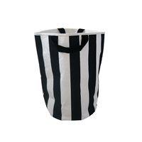 WILDFIRE KIDS TOY STORAGE BAG in Stripes with Black Handles