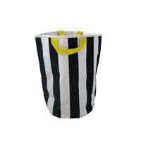 WILDFIRE KIDS TOY STORAGE BAG in Stripes with Yellow Handles