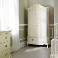 willis gambier ivory double wardrobe with drawer