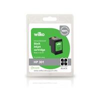 wilko remanufactured hp301 black ink cartridge