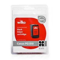 wilko remanufactured canon pg 510 black ink cartridge