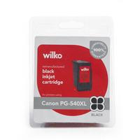 Wilko Remanufactured Canon PG-540XL Black Ink Cartridge