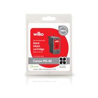 Wilko Remanufactured Canon PG-40 Black Ink Cartridge