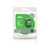 Wilko Remanufactured HP21 Black Ink Cartridge