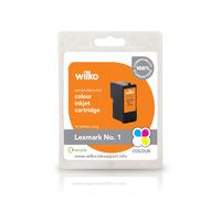 wilko remanufactured lexmark 1 colour ink cartridge