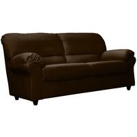 wilmot 3 seater leather sofa brown 3 seater