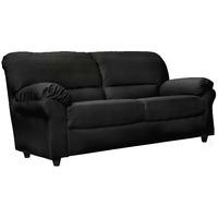 wilmot 3 seater leather sofa black 3 seater