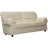 wilmot 3 seater leather sofa cream 3 seater