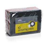 Wilko Functional Scouring Pads 10pk