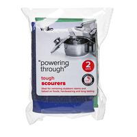 Wilko Tough Scouring Pads 2pk