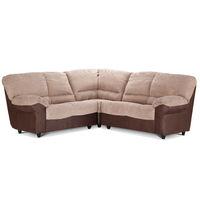 wilmot corner fabric sofa jumbo mink and rhino brown