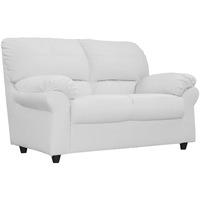 Wilmot 2 Seater Leather Sofa White 2 Seater