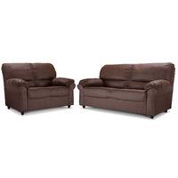 Wilmot 3 and 2 Seater Fabric Suite Rhino Brown