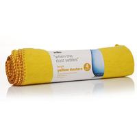 Wilko Yellow Dusters Large 4pk