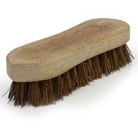 Wilko Scrubbing Brush Wood Medium