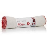 Wilko Dish Cloth Roll 8pk